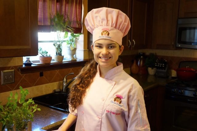 Kid Chef Eliana in her Kitchen 2016