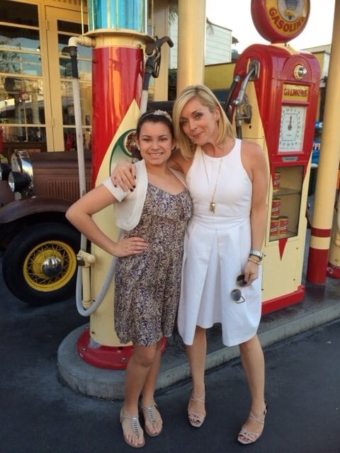 Chef Eliana with actress and comedian Jane Krakowski at The Grove