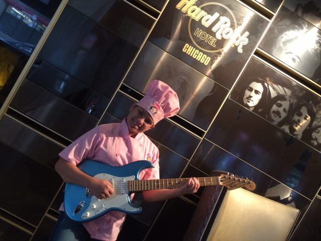 Kid Chef Eliana Rocks Out at Hard Rock Hotel Chicago