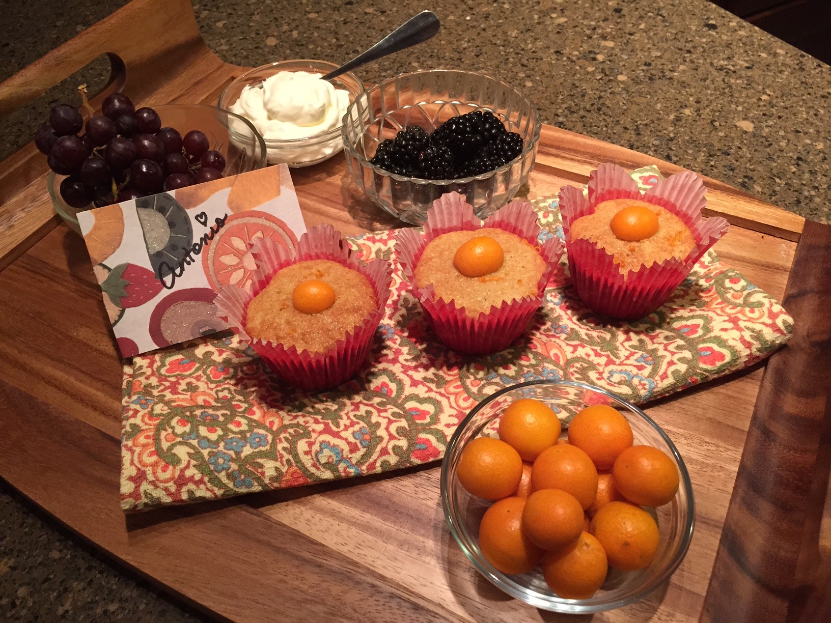 Kumquat Muffins