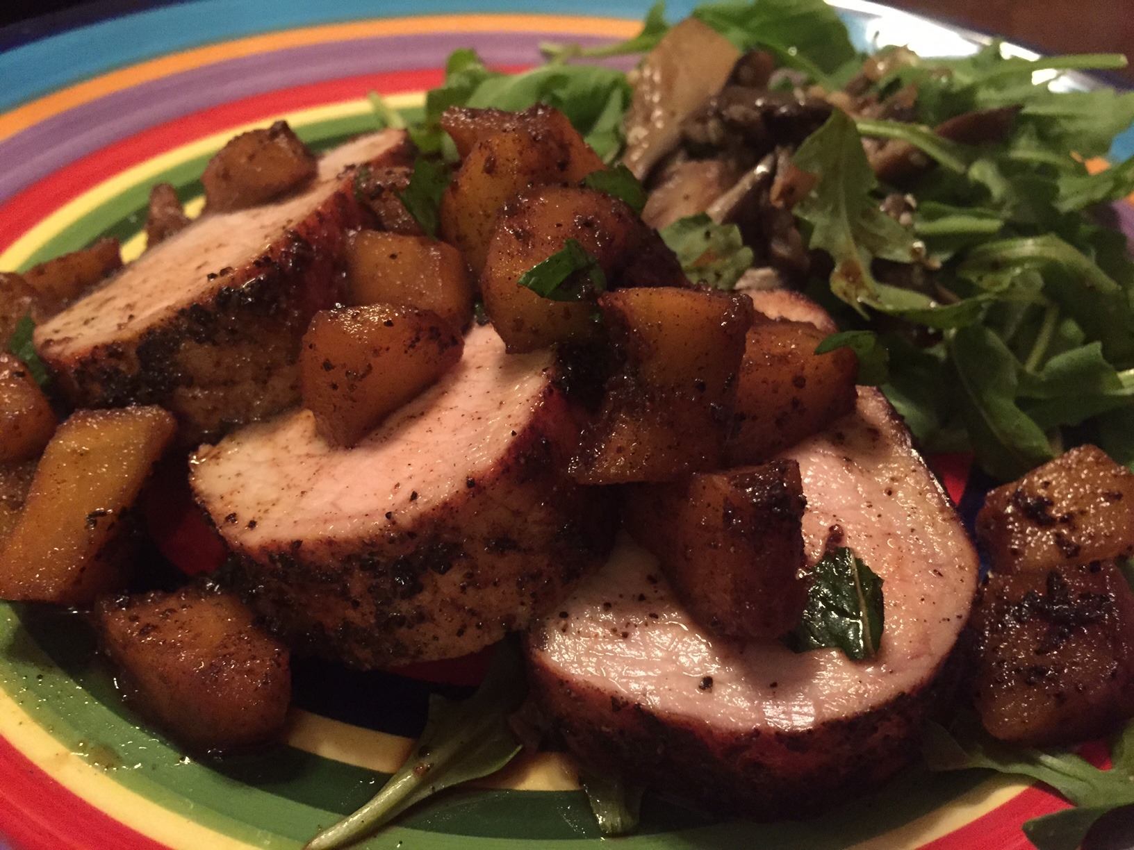 Roasted Coffee and Chipotle Grilled Pork Tenderloin